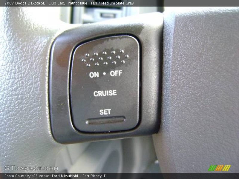 Patriot Blue Pearl / Medium Slate Gray 2007 Dodge Dakota SLT Club Cab