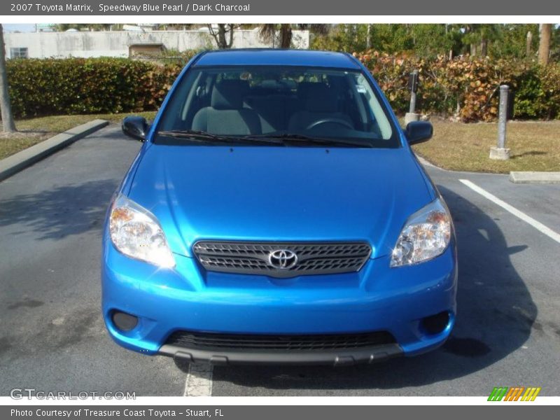Speedway Blue Pearl / Dark Charcoal 2007 Toyota Matrix