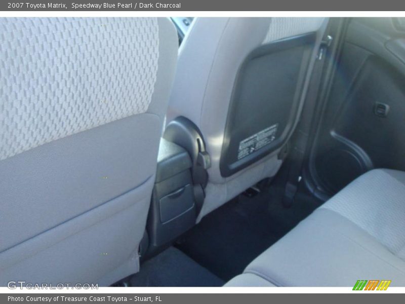 Speedway Blue Pearl / Dark Charcoal 2007 Toyota Matrix