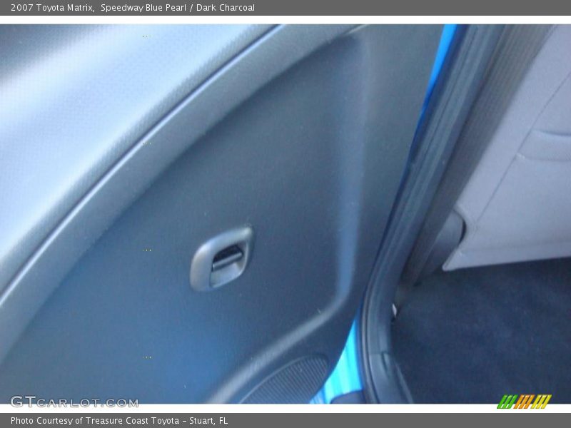 Speedway Blue Pearl / Dark Charcoal 2007 Toyota Matrix