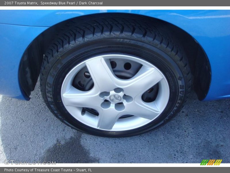 Speedway Blue Pearl / Dark Charcoal 2007 Toyota Matrix