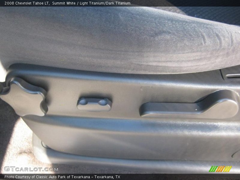 Summit White / Light Titanium/Dark Titanium 2008 Chevrolet Tahoe LT