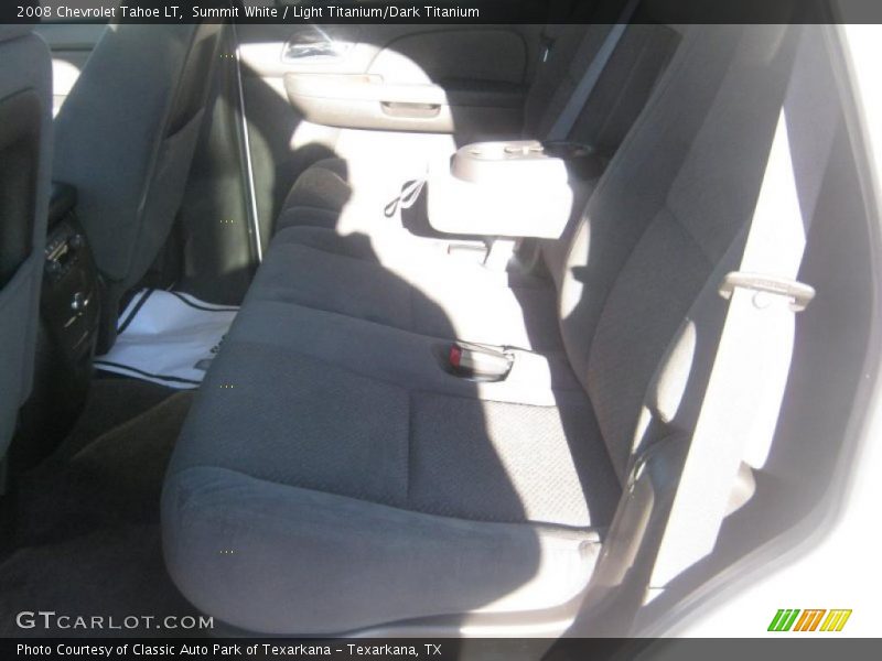 Summit White / Light Titanium/Dark Titanium 2008 Chevrolet Tahoe LT
