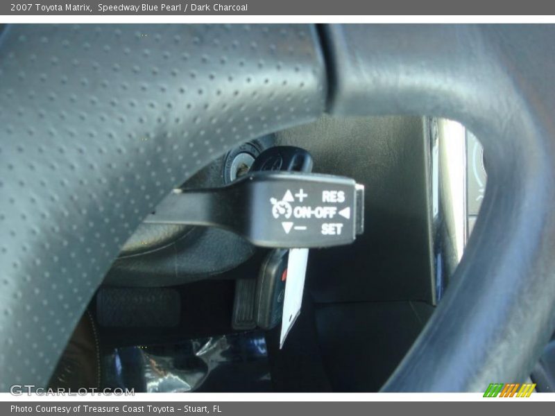 Speedway Blue Pearl / Dark Charcoal 2007 Toyota Matrix