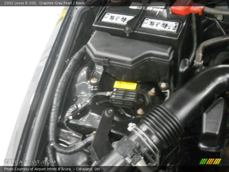Graphite Gray Pearl / Black 2002 Lexus IS 300