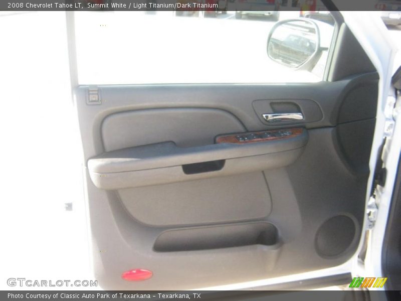Summit White / Light Titanium/Dark Titanium 2008 Chevrolet Tahoe LT