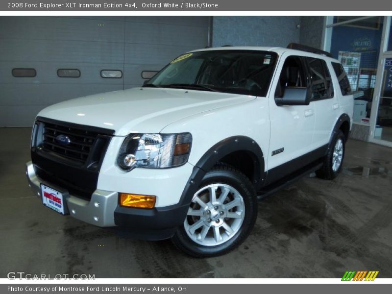 Oxford White / Black/Stone 2008 Ford Explorer XLT Ironman Edition 4x4