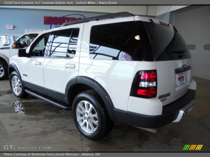 Oxford White / Black/Stone 2008 Ford Explorer XLT Ironman Edition 4x4
