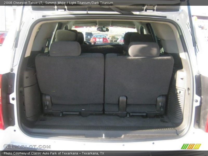 Summit White / Light Titanium/Dark Titanium 2008 Chevrolet Tahoe LT