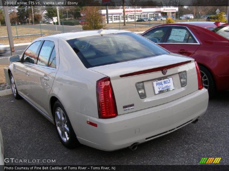 Vanilla Latte / Ebony 2010 Cadillac STS V6