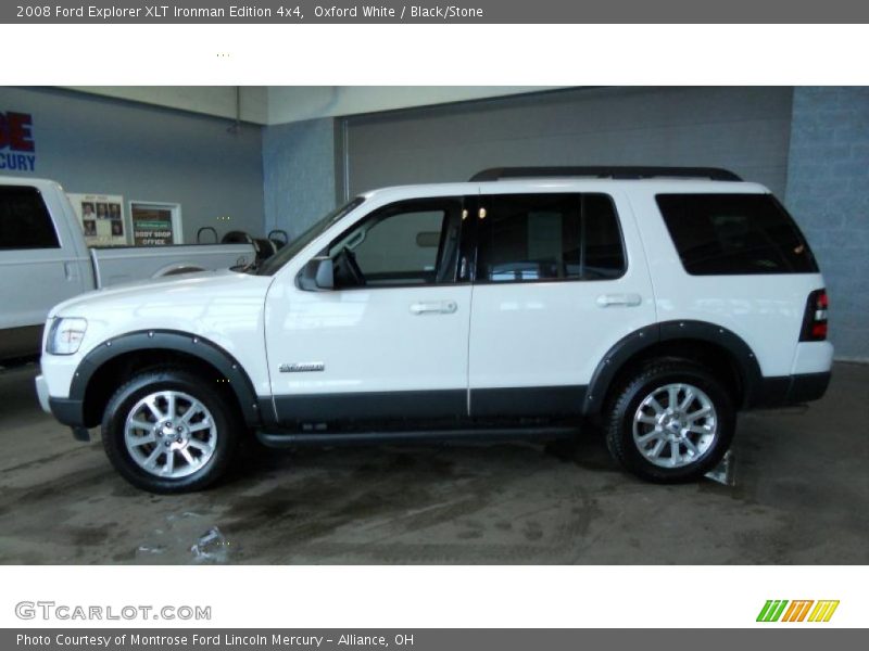 Oxford White / Black/Stone 2008 Ford Explorer XLT Ironman Edition 4x4