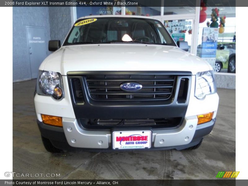 Oxford White / Black/Stone 2008 Ford Explorer XLT Ironman Edition 4x4
