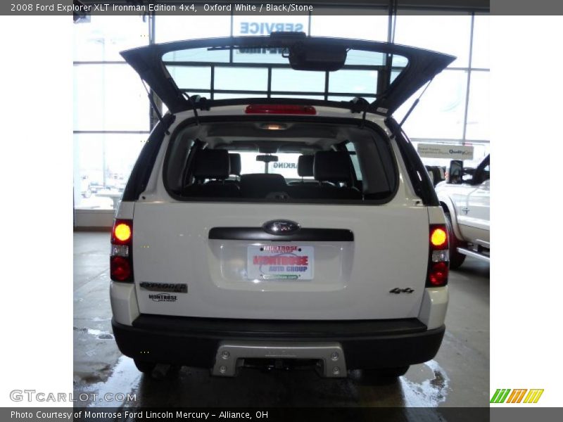 Oxford White / Black/Stone 2008 Ford Explorer XLT Ironman Edition 4x4