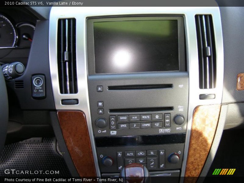 Vanilla Latte / Ebony 2010 Cadillac STS V6