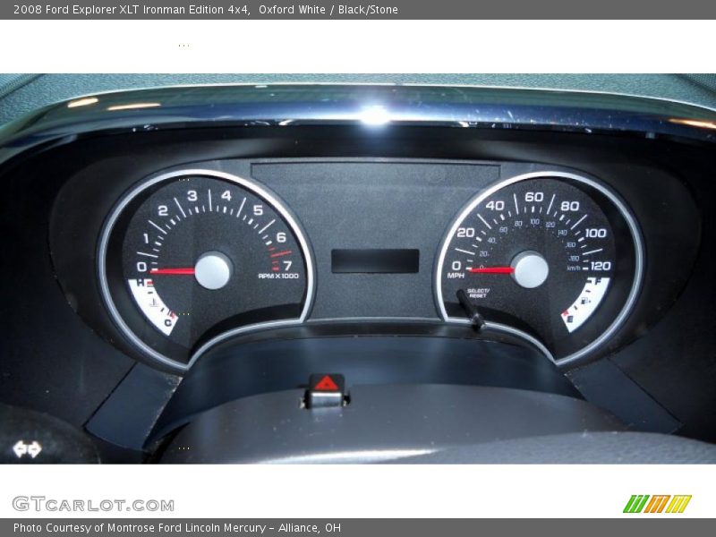 Oxford White / Black/Stone 2008 Ford Explorer XLT Ironman Edition 4x4