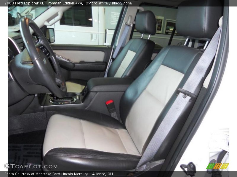 Oxford White / Black/Stone 2008 Ford Explorer XLT Ironman Edition 4x4