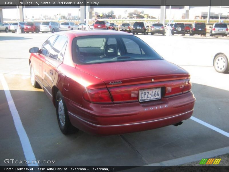 Santa Fe Red Pearl / Medium Gray 1998 Buick Regal LS