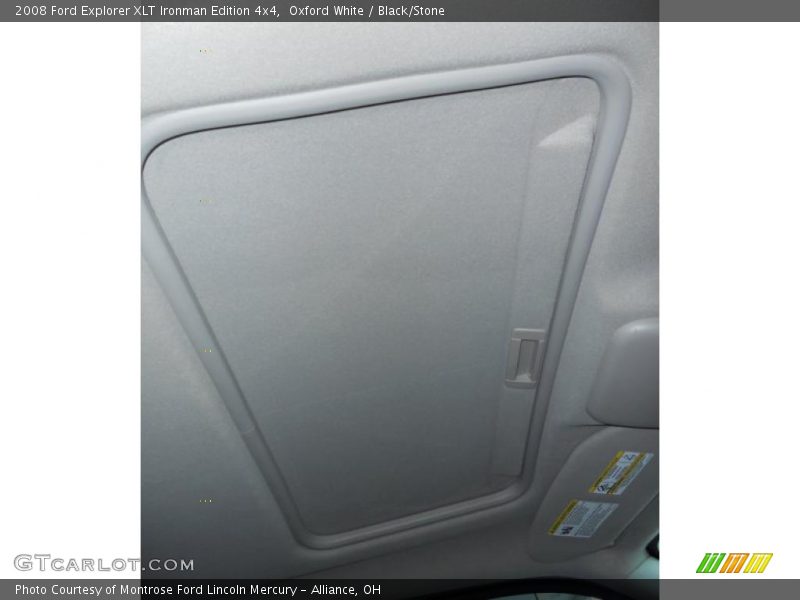 Oxford White / Black/Stone 2008 Ford Explorer XLT Ironman Edition 4x4