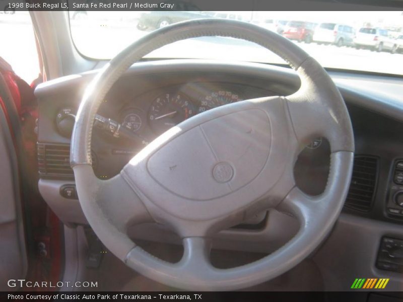 Santa Fe Red Pearl / Medium Gray 1998 Buick Regal LS