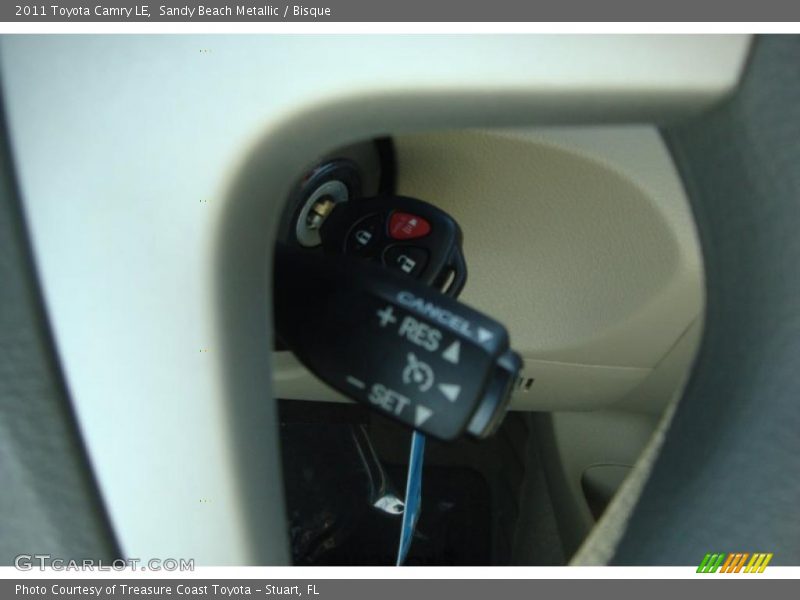 Sandy Beach Metallic / Bisque 2011 Toyota Camry LE