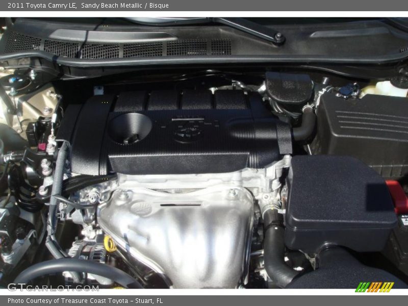Sandy Beach Metallic / Bisque 2011 Toyota Camry LE