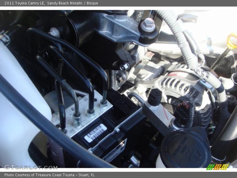 Sandy Beach Metallic / Bisque 2011 Toyota Camry LE