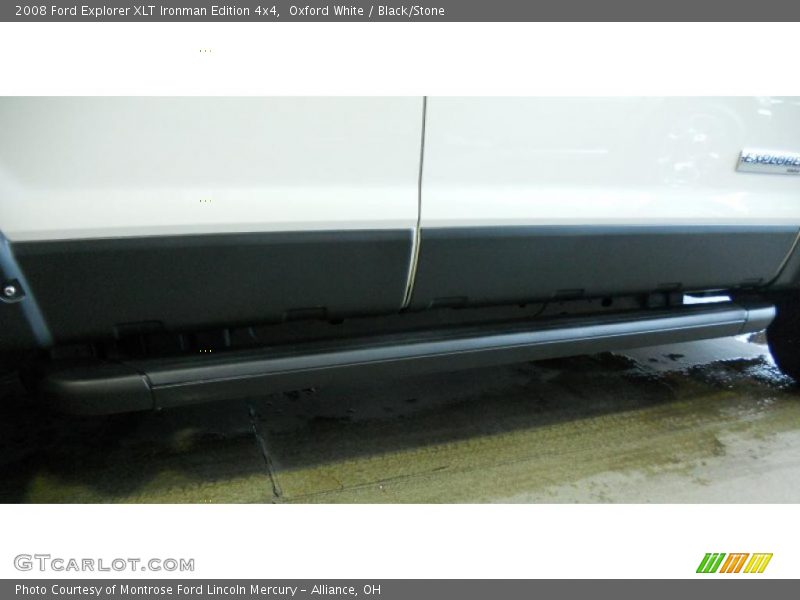 Oxford White / Black/Stone 2008 Ford Explorer XLT Ironman Edition 4x4