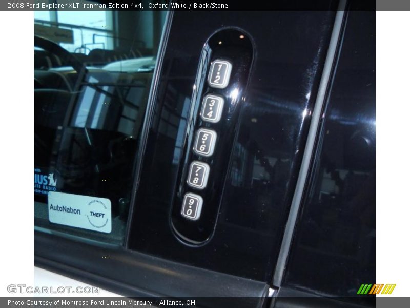 Oxford White / Black/Stone 2008 Ford Explorer XLT Ironman Edition 4x4
