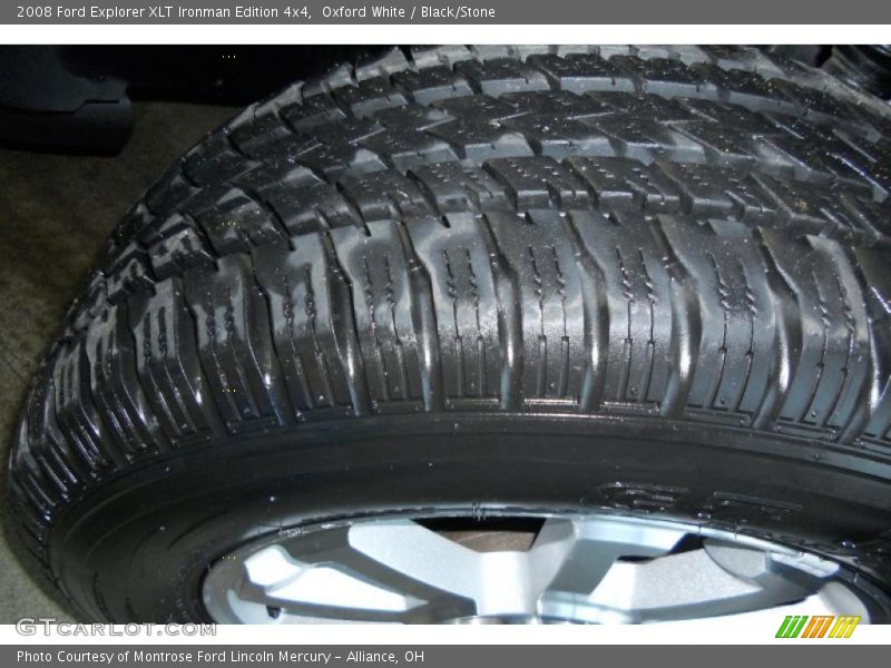 Oxford White / Black/Stone 2008 Ford Explorer XLT Ironman Edition 4x4
