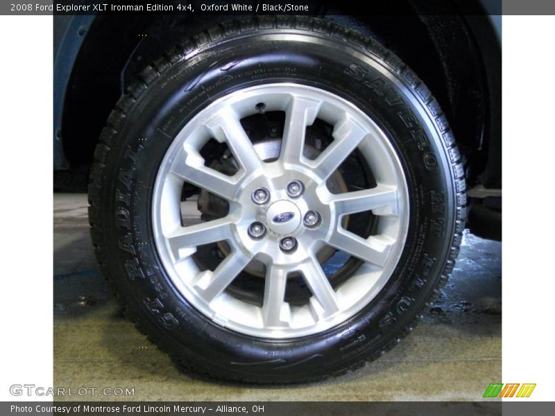 Oxford White / Black/Stone 2008 Ford Explorer XLT Ironman Edition 4x4