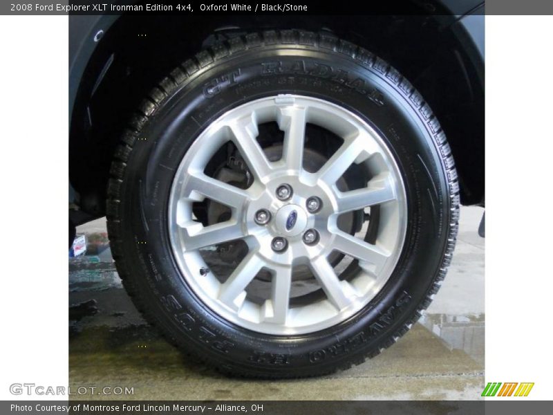 Oxford White / Black/Stone 2008 Ford Explorer XLT Ironman Edition 4x4
