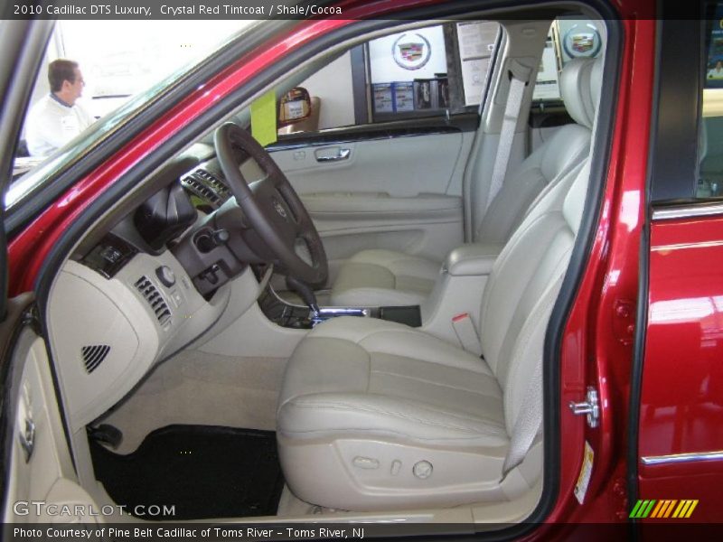 Crystal Red Tintcoat / Shale/Cocoa 2010 Cadillac DTS Luxury