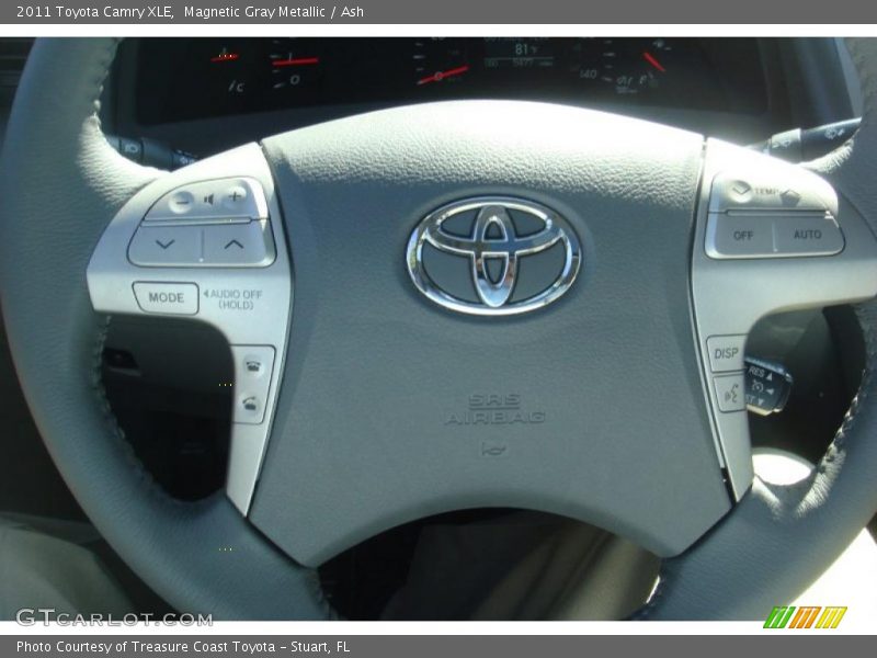 Magnetic Gray Metallic / Ash 2011 Toyota Camry XLE