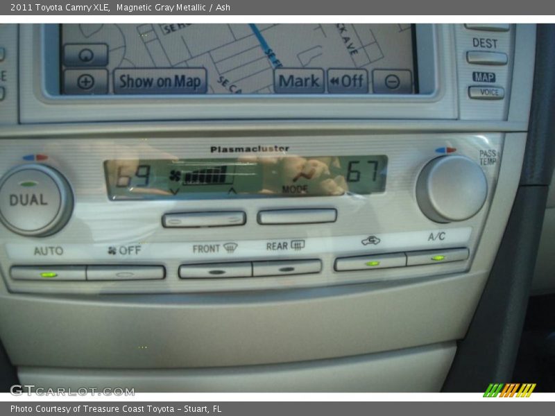 Magnetic Gray Metallic / Ash 2011 Toyota Camry XLE