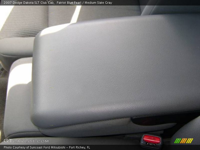 Patriot Blue Pearl / Medium Slate Gray 2007 Dodge Dakota SLT Club Cab