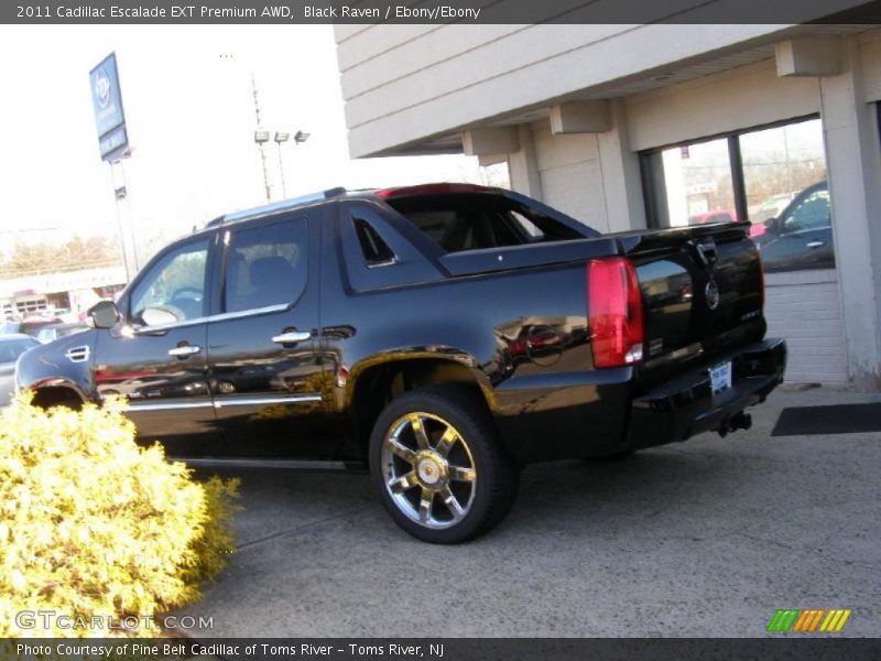 Black Raven / Ebony/Ebony 2011 Cadillac Escalade EXT Premium AWD