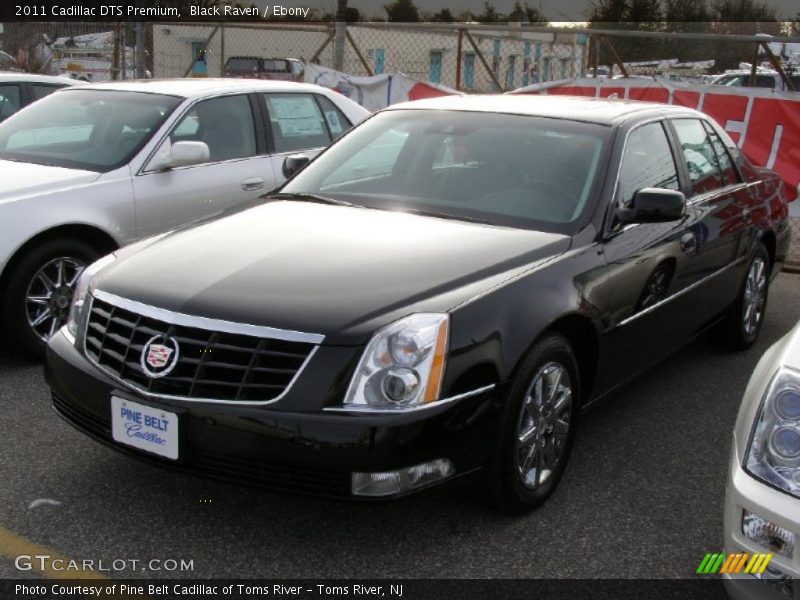 Black Raven / Ebony 2011 Cadillac DTS Premium