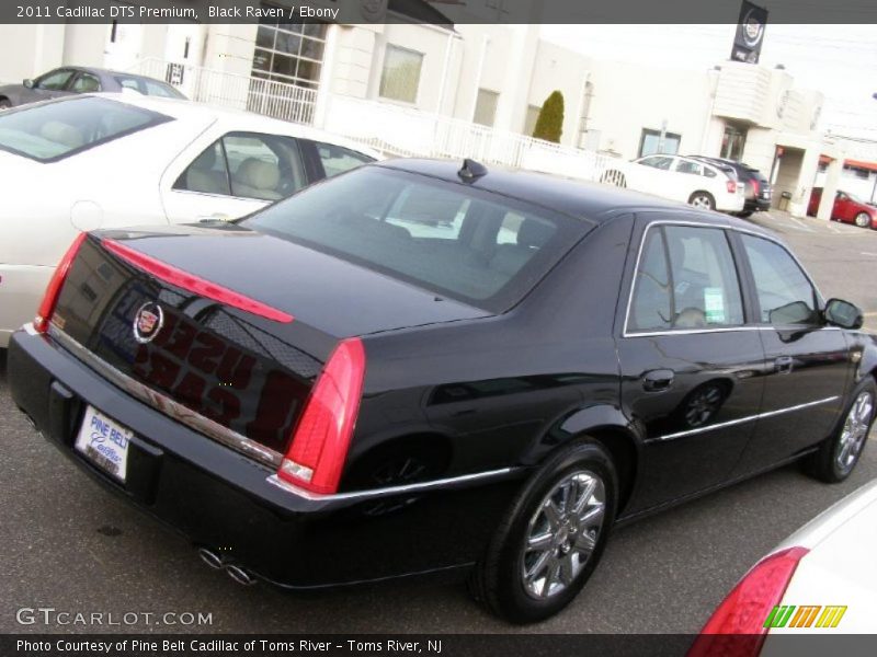 Black Raven / Ebony 2011 Cadillac DTS Premium