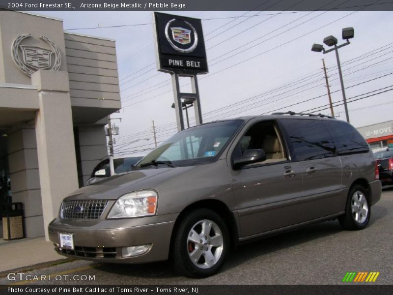 Arizona Beige Metallic / Pebble Beige 2004 Ford Freestar SEL
