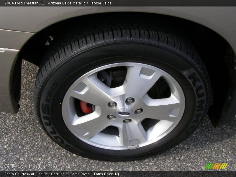 Arizona Beige Metallic / Pebble Beige 2004 Ford Freestar SEL