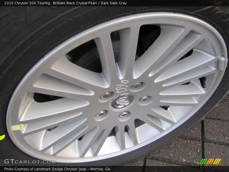 Brilliant Black Crystal Pearl / Dark Slate Gray 2010 Chrysler 300 Touring