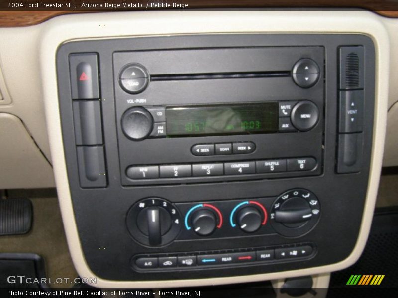 Controls of 2004 Freestar SEL