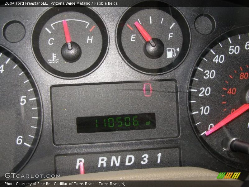Arizona Beige Metallic / Pebble Beige 2004 Ford Freestar SEL