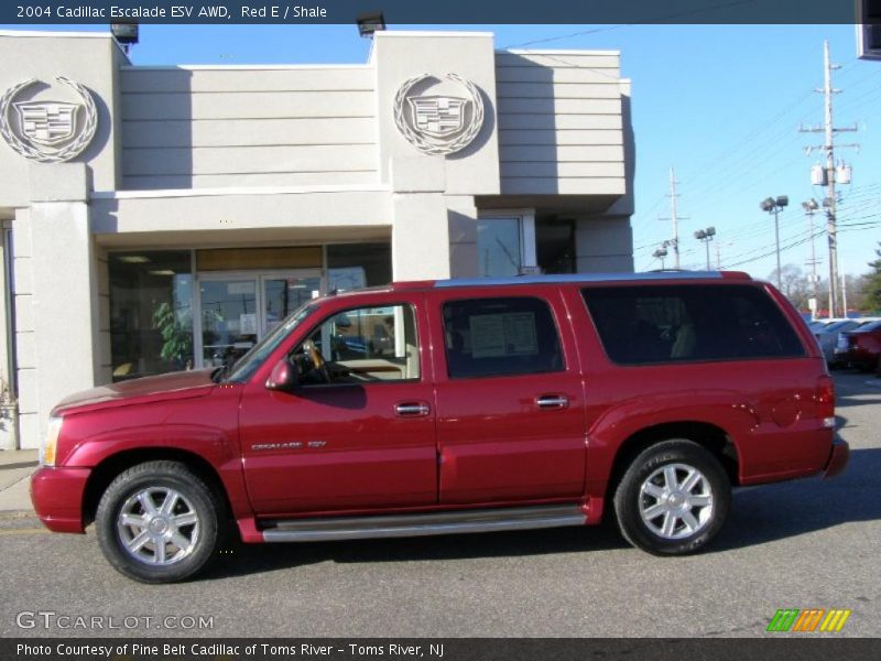 Red E / Shale 2004 Cadillac Escalade ESV AWD