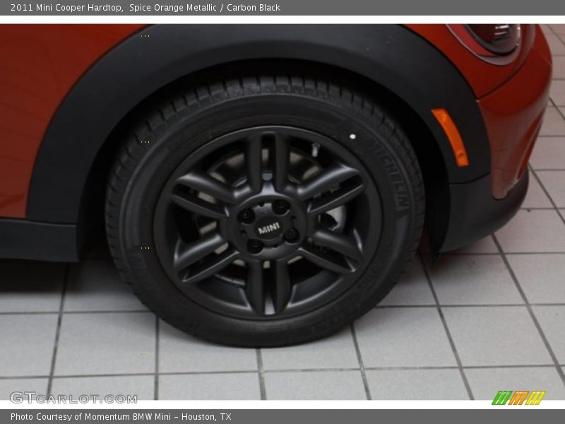 Spice Orange Metallic / Carbon Black 2011 Mini Cooper Hardtop