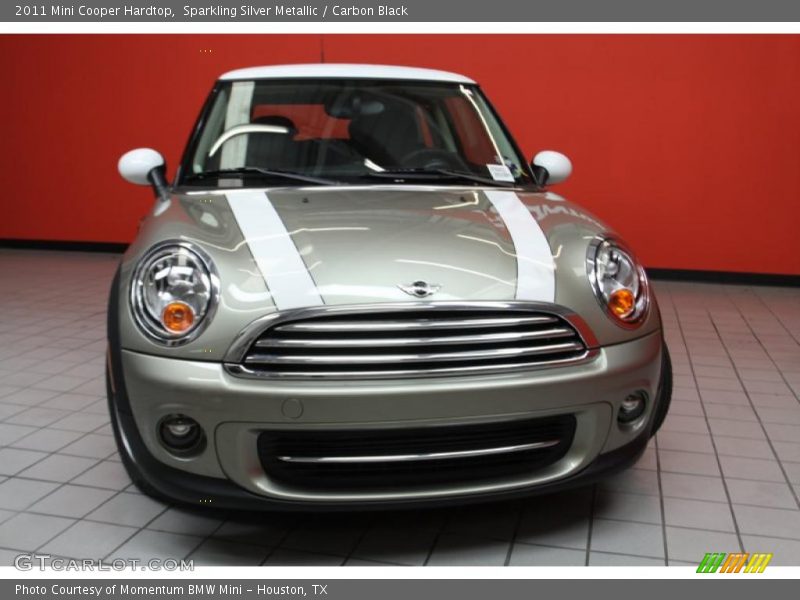 Sparkling Silver Metallic / Carbon Black 2011 Mini Cooper Hardtop