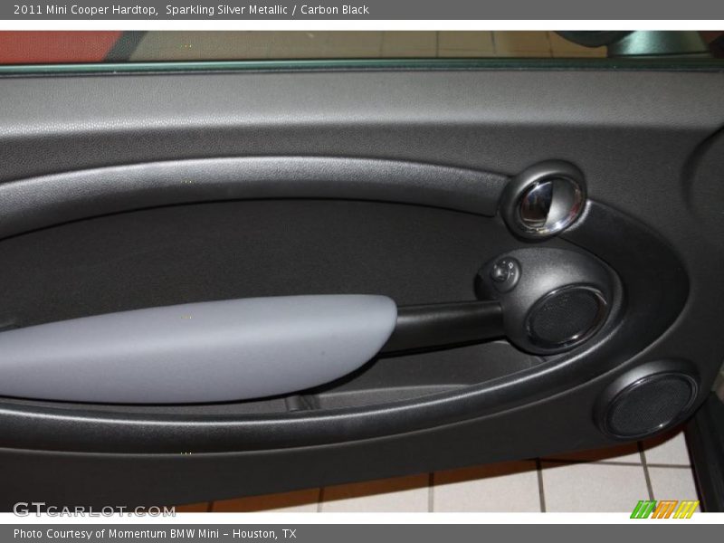 Sparkling Silver Metallic / Carbon Black 2011 Mini Cooper Hardtop