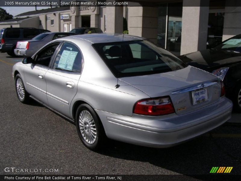 Silver Frost Metallic / Medium Graphite 2005 Mercury Sable GS Sedan