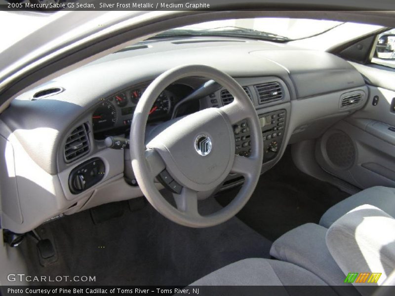 Silver Frost Metallic / Medium Graphite 2005 Mercury Sable GS Sedan