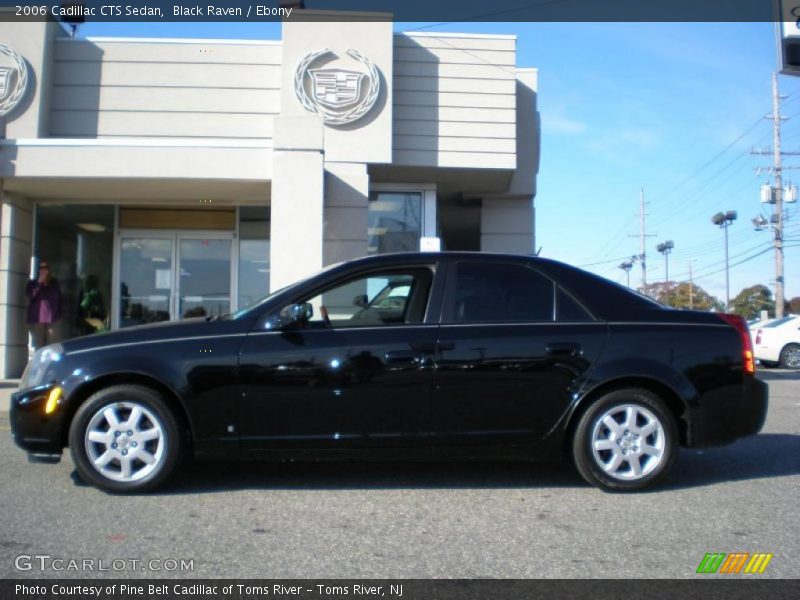 Black Raven / Ebony 2006 Cadillac CTS Sedan